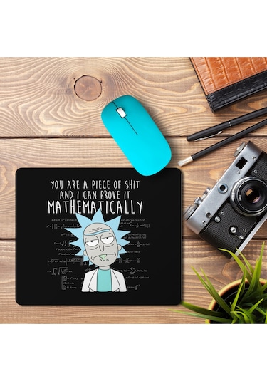 Ricky Mathematically Baskılı Mousepad Mouse Pad