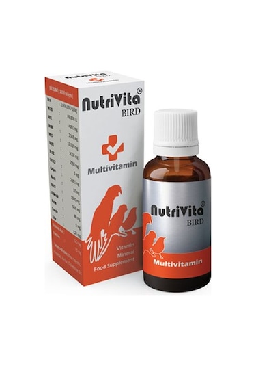 Nutrivita Kuş Multivitamin Tüm Vitamin Kompleksi 30 ML