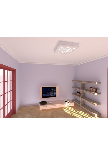 Motifpiyer Spot Led Uyumlu Tavan Göbek 60X60X13 Cm (403471833)