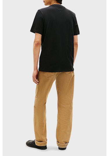 Tommy Hilfiger Erkek T Shirt Mw0mw33691 Bds Siyah Siyah