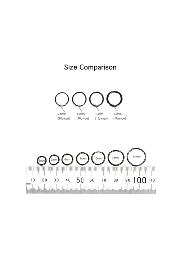 Willowhaven 5 Adet 316l Paslanmaz Çelik Burun Halkası Tragus Kıkırdak Helix Küpe Çok Renkli