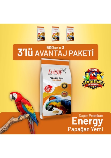 Papağan Yemi 500 G - 3 Adet