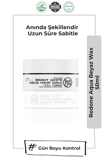 Redone Aqua Wax Beyaz 50 Ml
