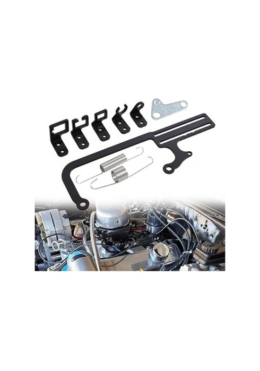 Pazly Gm700r4 Gaz Kelebeği Kablo Montaj Braketi - Alüminyum, Siyah, Optimal Montaj Seti