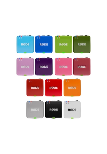 Wireless Go Iı Gen 3 3.nesil, İki Vericili, 32-bit Kayıt Özellikli Kablosuz Mikrofon Seti Mor