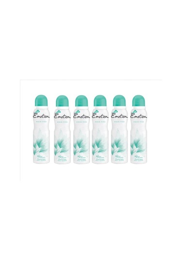 Emotion Aqua Kiss Kadın Sprey Deodorant 150 ML x 6