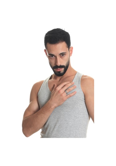 Labalaba Erkek Antik Gümüş Kaplama Ayarlanabilir Baklava Desenli Yüzük Gümüş