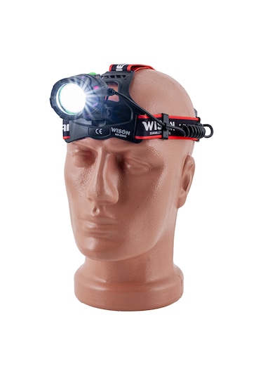 Şarj Edilebilir Kafa Lambası - Wison - 1800 Lümen - 25 Watt Ws-2060 Çok Renkli
