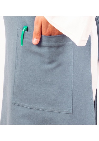 Mutfak Önlüğü Kişiye Ve İsme Özel Nakışlı Mutfak Önlüğü Biber02 Farklı Renkler Mavi