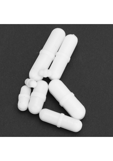 Gajeena 8 Adet Ptfe Manyetik Karıştırıcı Çubukları - Kimya Laboratuvarı İçin Sıcaklık Dayanıklı, Korozyon Direnci Ve Sabit Çalışma
