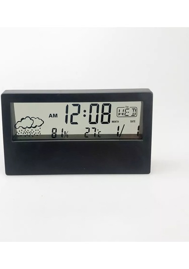 Simalend Masaüstü Elektronik Saatl 181581241 Siyah