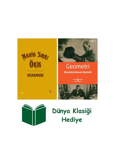 Kıskanmak Ciltli + Geometri + Dünya Klasiği Hediye