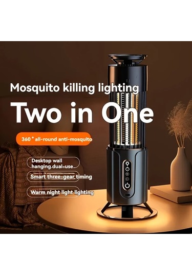 Boatshop1 Grey Usb Şarj Edilebilir Sivrisinek Kovucu Yatak Odası Ofis Ve Açık Hava İçin Çift Tasarım Sessiz Taşınabilir Büyük Pil Kapasiteli