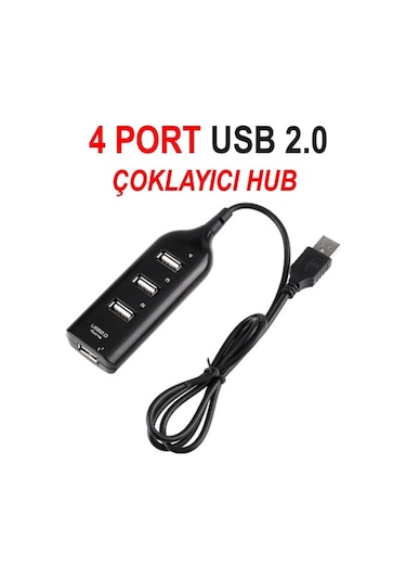 4 Port Usb Çoğaltıcı Çoklayıcı Hub Bst-2005p Usb 2.0 Çoklama