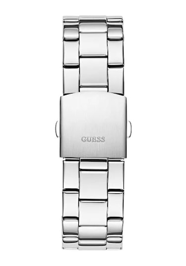 Guess Gugw0804g2 Quartz Çelik Gri Siyah Kadran 42 Mm Erkek Kol Saati