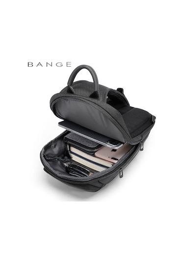 Bange Bg-7566 Suya Dayanıklı Tek Askılı Göğüs Omuz Sırt Çantası Lacivert