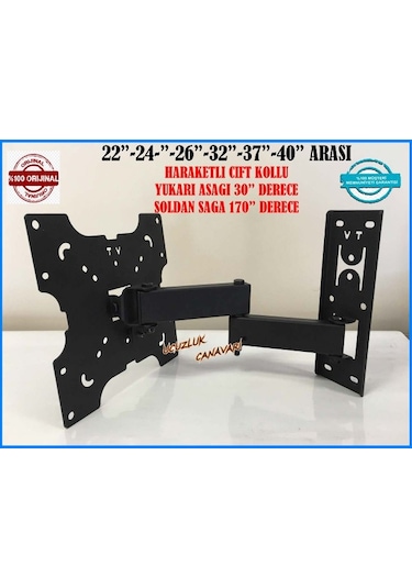 Lcd Led Tv 32 " 37 " 40 " 42 "Çiftkolluharaketliaskı Aparat