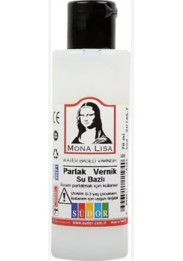 Resim Verniği 70 Ml Su Bazlı 1 Adet Resim Parlatıcı Vernik 70 Ml 1 Adet Şeffaf