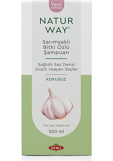 Otacı Naturway Sarımsaklı Bitki Özlü Şampuan 500 ML
