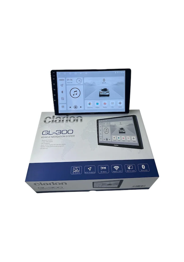 Clarion Gl-300 9'' Çerçevelere Uyumlu Tam Profesyonel Tesisat Multimedya 9" 9"