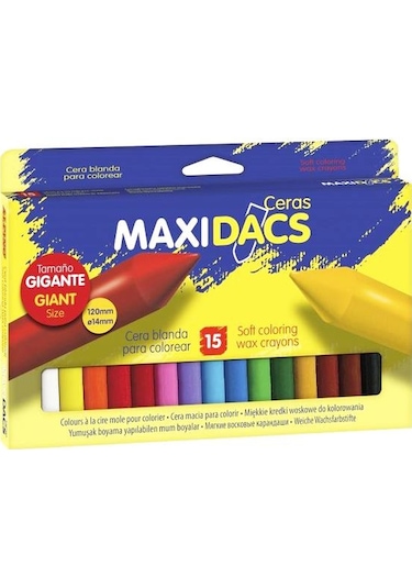 Alpino Maxidacs 15 Renk Pastel Boya