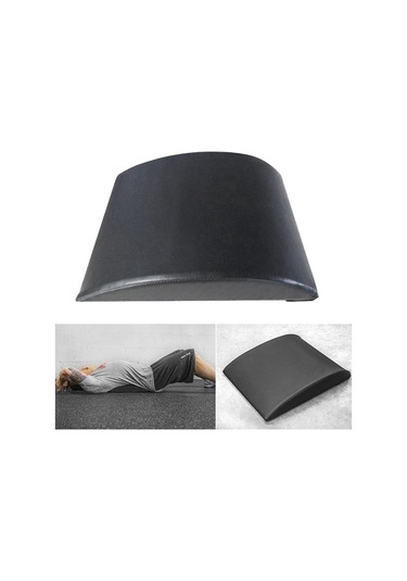 Maoyaya Ab Egzersiz Minderi, Takozlar Göbek Eğitmen Oturma Gümüş, Siyah Siyah