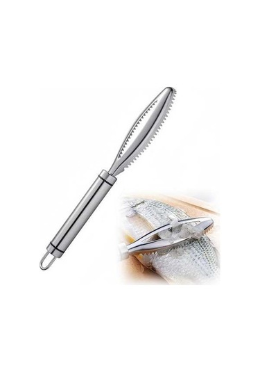 Çok İşlevli Paslanmaz Çelik Balık Pulları Kazıyıcı, Temizleme Kiti - Ev Pazar Restoran İçin 1 Adet Diğer