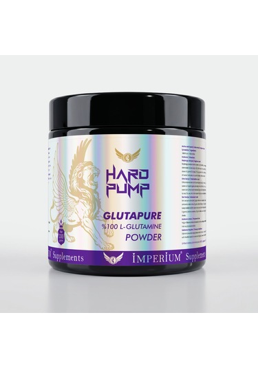 Hard Pump Glutapure- L - Glutamine Pure %100 Saf Glutamin 300g 60 Service Aromasız