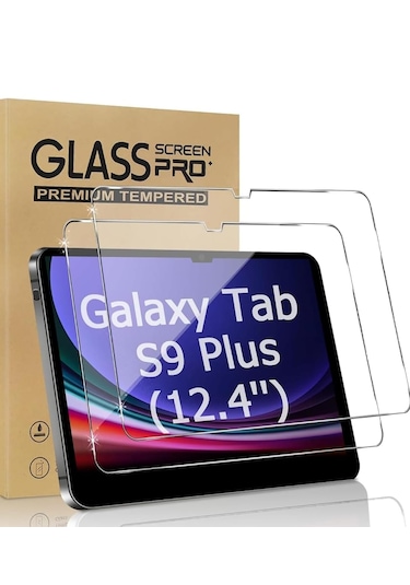 Samsung Galaxy Uyumlu Tab S9 Plus/s8 Plus/s7 Plus/s7 Fe Temperli Cam