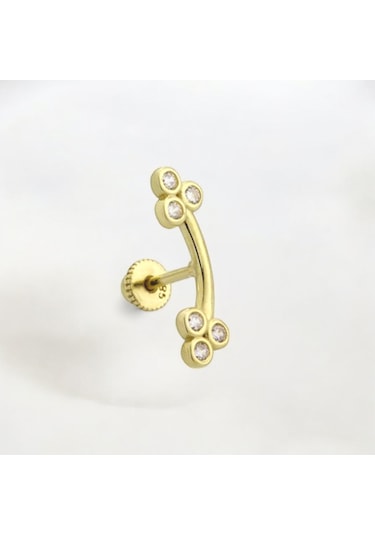 Glorria Altın Çubuk Helix Piercing 23954455