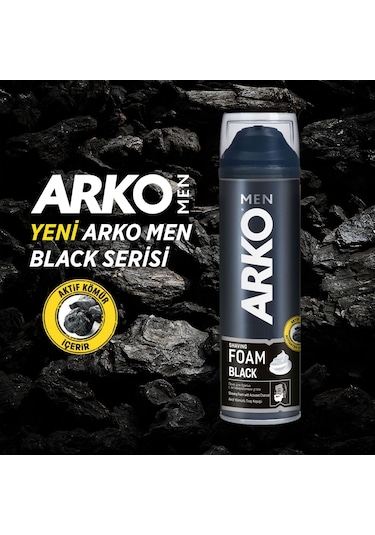 Arko Men Black Tıraş Köpüğü 200 ML