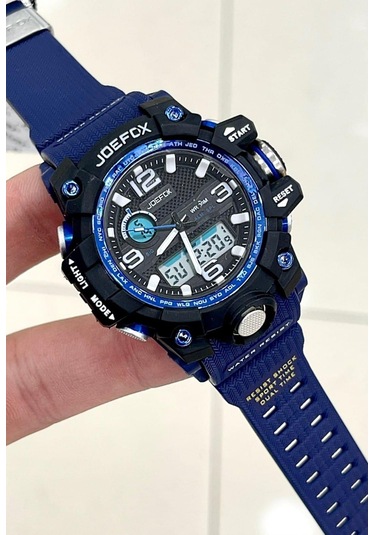 Joefox Digital&Analog Kol Saati Alarm-Zemin Aydınlatma-Kronometre Uni-001-2659