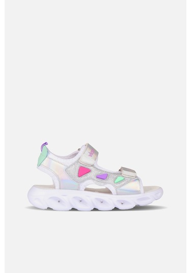 Vicco Hilda Işıklı Kız Çocuk Beyaz Sandalet Beyaz