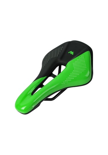 West Bıkıng Bisiklet Selesi Yedek Yumuşak Pu Deri İçi Boş Koltuk Minderi Mtb Dağ Bisikleti Yol Bisikleti İçin-siyah/yeşil