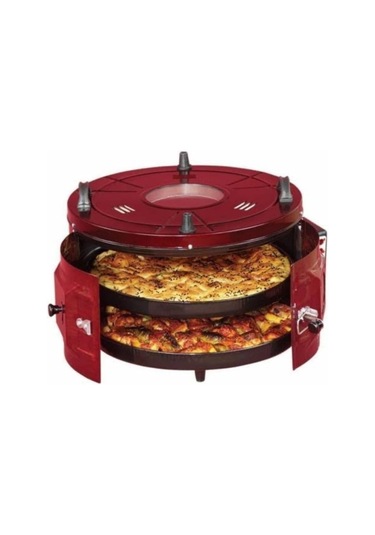 Uğur Çift Tepsili Tepsileri Emaya Davul Fırın