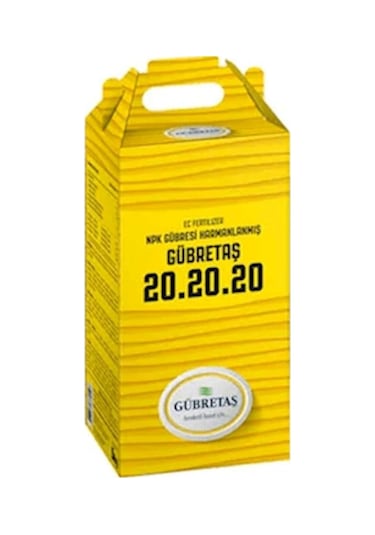 Gübretaş 20.20.20 Npk Gübre Ağaç Meyve Çiçek Besini 5 KG
