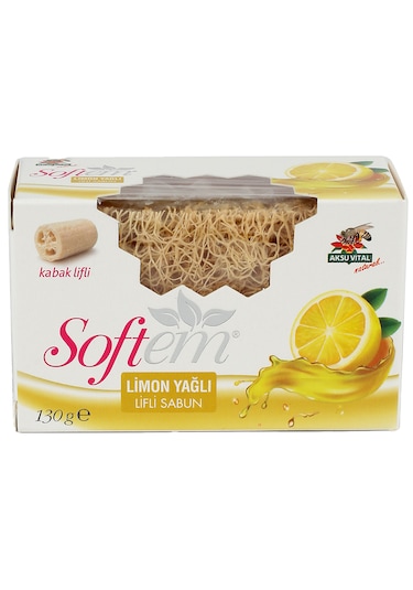 Softem Limon Yağlı Lifli Sabun 130g