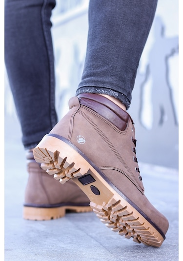 Vojo Arex Suya Dayanıklı Casual Kışlık Erkek Bot 267800001819 62 Kahve Kahve Kahverengi