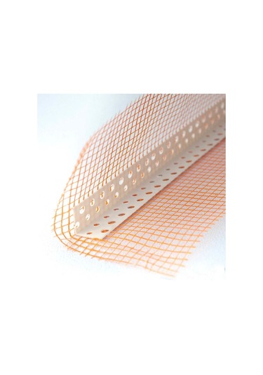 Pvc Fileli Köşe Profili 2,5 Metre 25 Adet