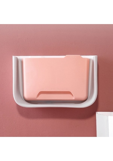 Ezere Portatif Katlanabilir Askılı Sihirli Ev Araç Çöp Kutusu R- Beyaz