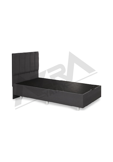 Nero Tek Kişilik Baza Comfort Yatak Modelli Başlık %100 Çelik+ Mdf 100 x 200
