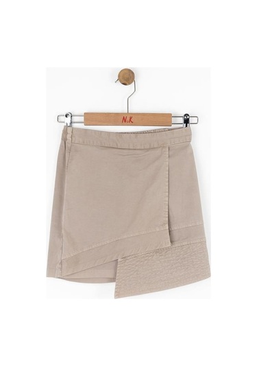 Kız Çocuk Grawel Etek 58330 Vizon