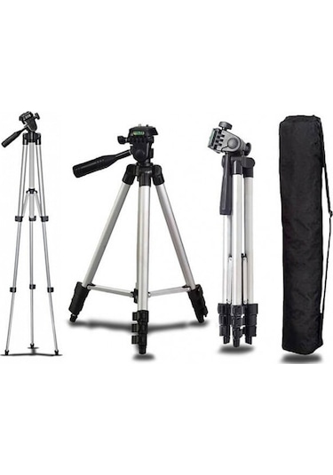 Dymax 135Cm Cep Telefonu Video Fotoğraf Makinesi Için Tripod