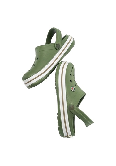 Unisex Confort Medikal Hemşire Sabo Terlik Haki Haki