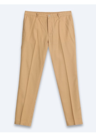 Kip Sarı Kumaş Jogging Fit Casual Pantolon