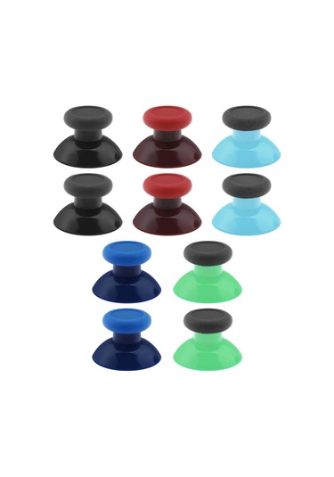 Yifomall Xbox Oyun Kumandası İçin 5 Çift Renkli Dayanıklı Abs Joystick Takımı