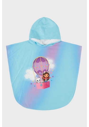 Slipstop Kız Çocuk Panço Sp2512120001 Turkuaz-mor Turkuaz-mor