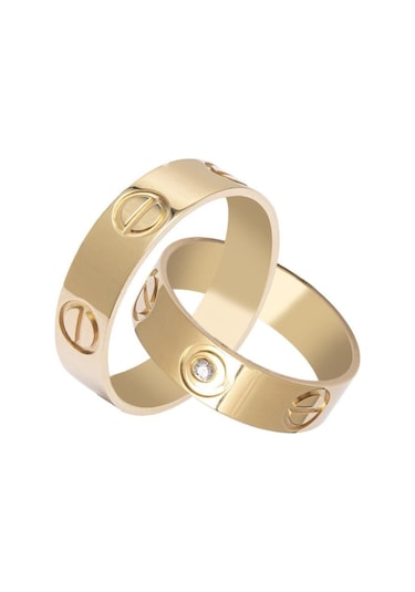 Hakan Güler Kuyumculuk Altın Çivili Alyans