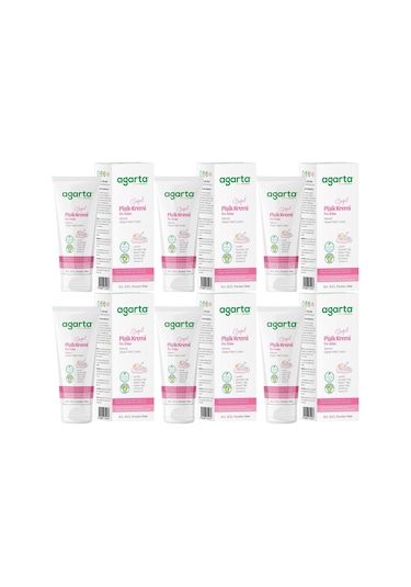 Agarta Doğal Pişik Kremi 100ml 6 Lı Set