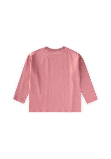 Cigit Sloganlı Uzun Kollu T-shirt 2-10 Yaş K Pembe